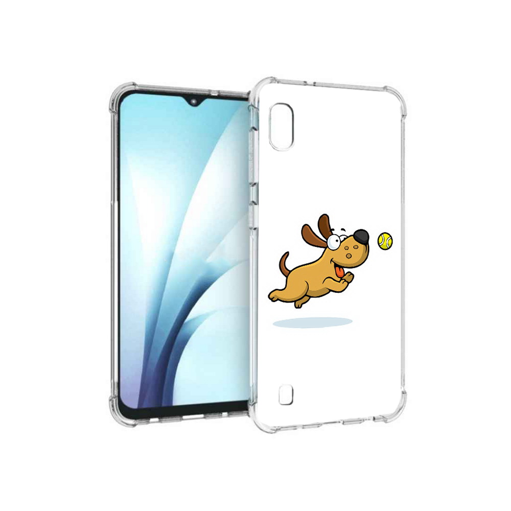 

Чехол MyPads Tocco для Samsung Galaxy A10 пёсик (PT147645.531.563), Прозрачный, Tocco