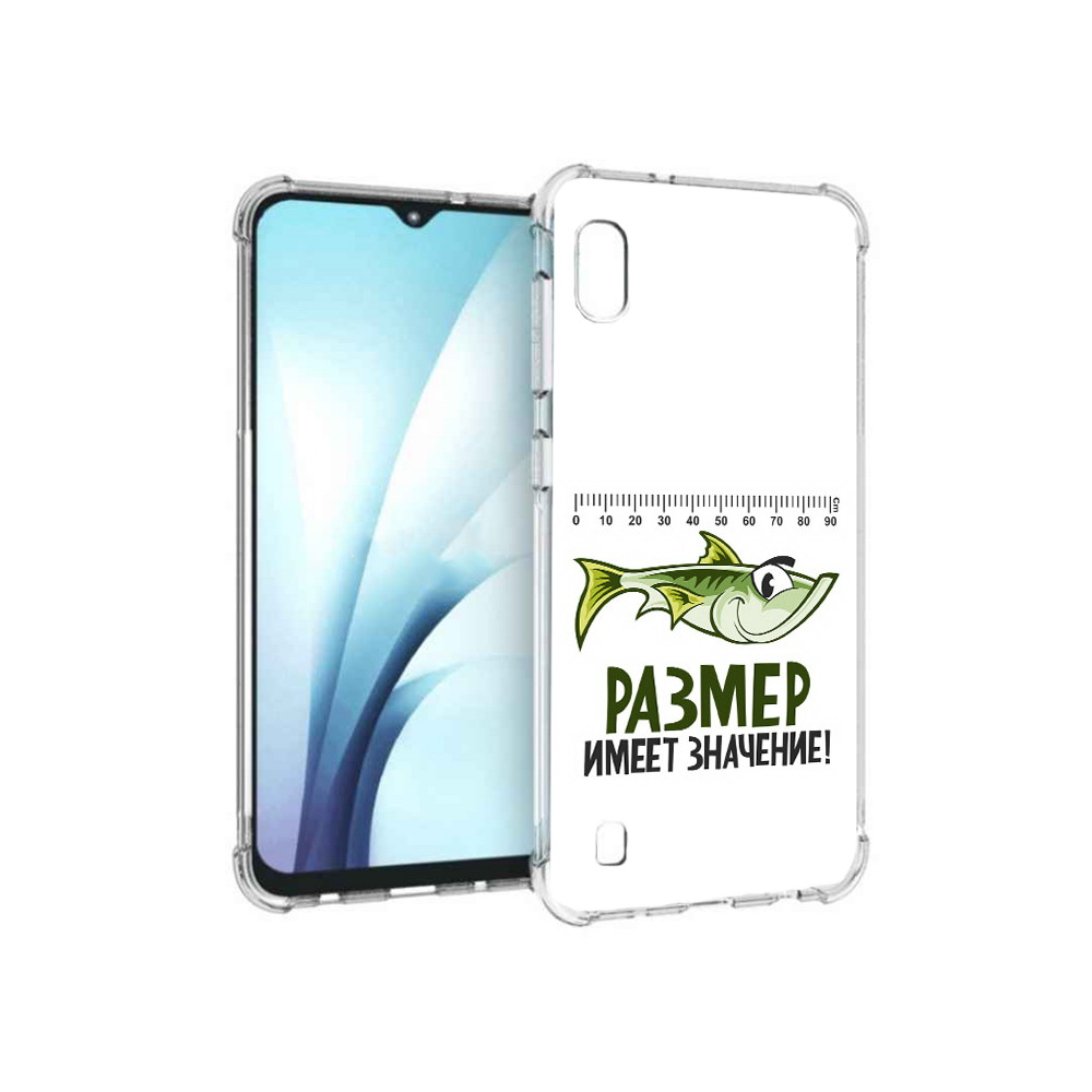 

Чехол MyPads Tocco для Samsung Galaxy A10 размер не имеет значения (PT147645.531.569), Прозрачный, Tocco