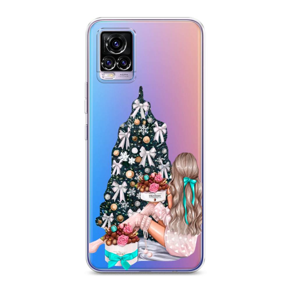 

Чехол для Vivo V20 "New Year", Зеленый;бежевый;голубой, 263350-5