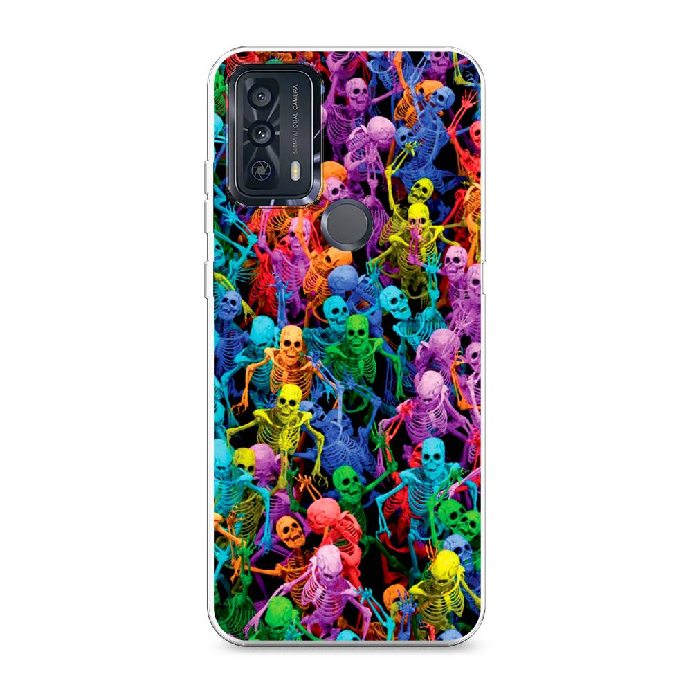 

Чехол для TCL 20B "Вечеринка скелетов", Фиолетовый;желтый;оранжевый, 290750-6