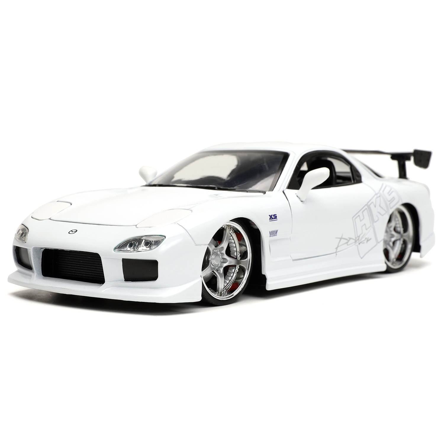 

Модель машинки Jada Toys Форсаж 1:24 FF 1993 Mazda RX-7 FD3S-Wide Body 32607