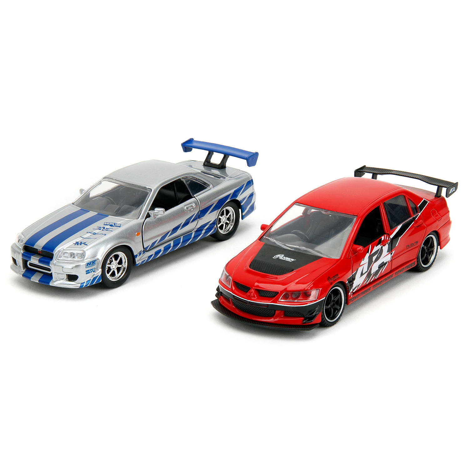 

Машинки Jada Toys Форсаж Legacy Series Mitsubishi Lancer Evolution IX/Nissan 1:32 0342565