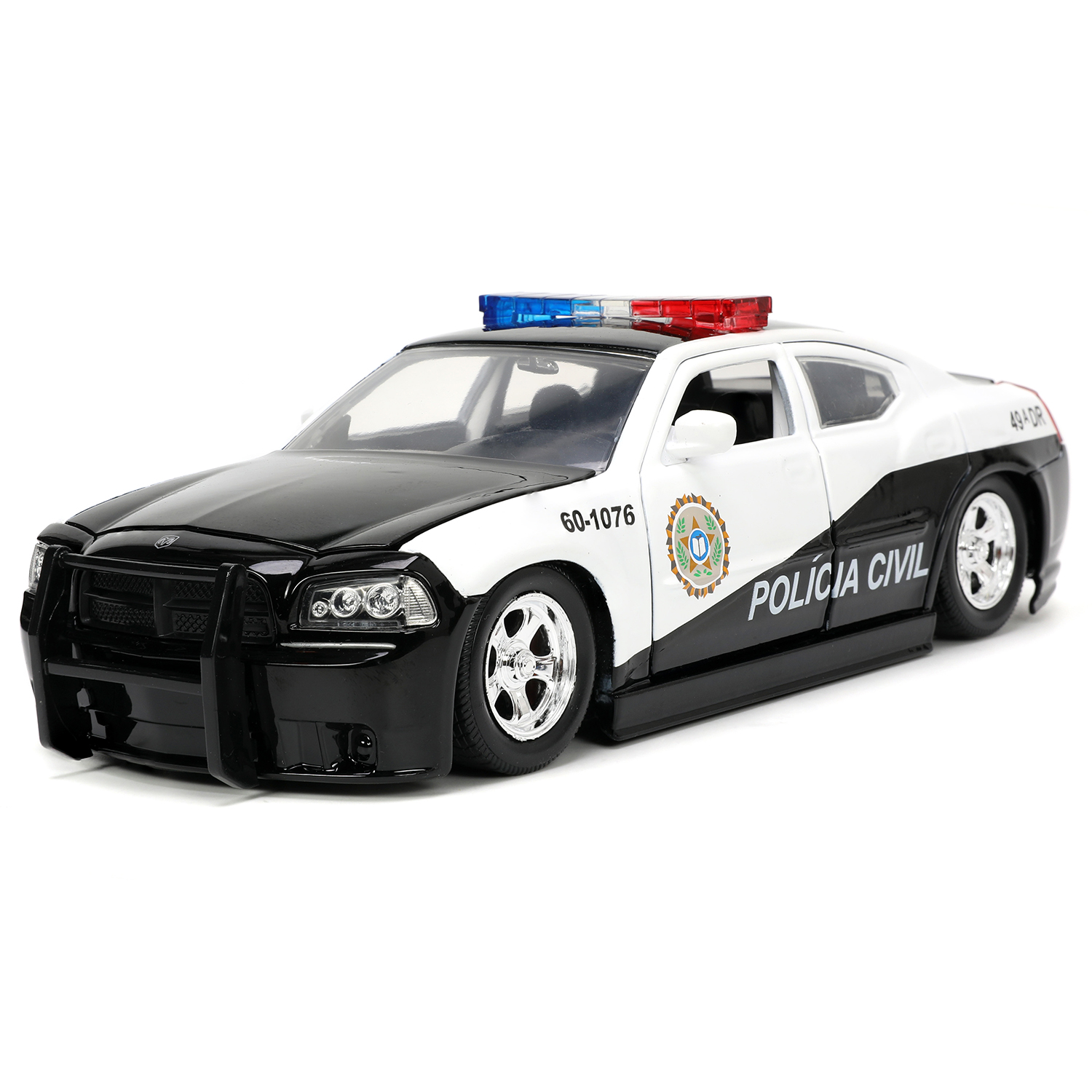 Модель машинки Jada Toys Форсаж 124 2006 Dodge Charger Fast 5 Police Car 0801310336656 3090₽