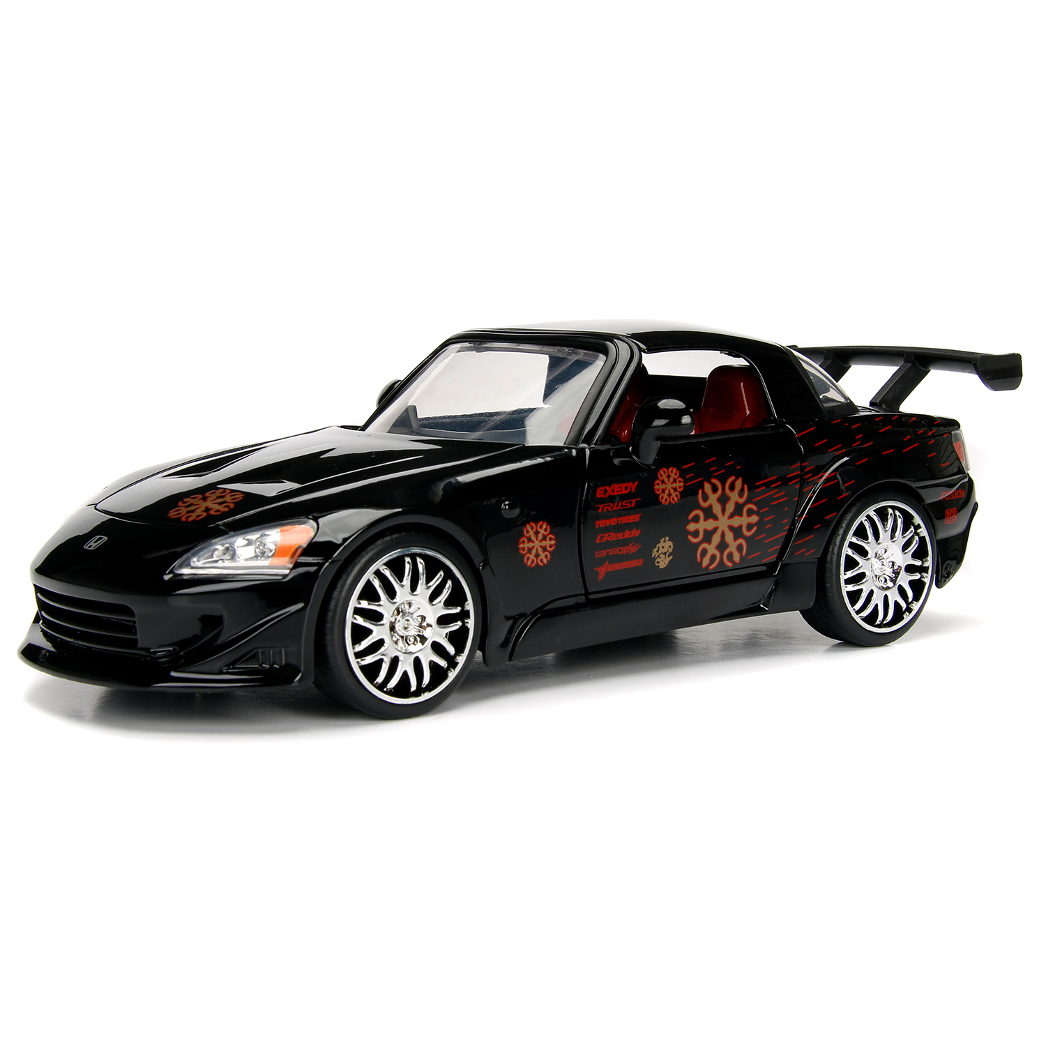 Модель машинки Jada Toys Форсаж 124 2001 Honda S2000-Hard Top 0801310995419 3090₽