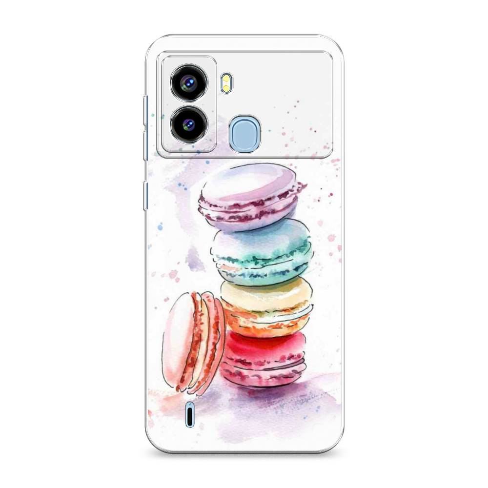 

Чехол Awog на Tecno Pop 6 "Пирамидка макарони 2", Разноцветный, 302050-10