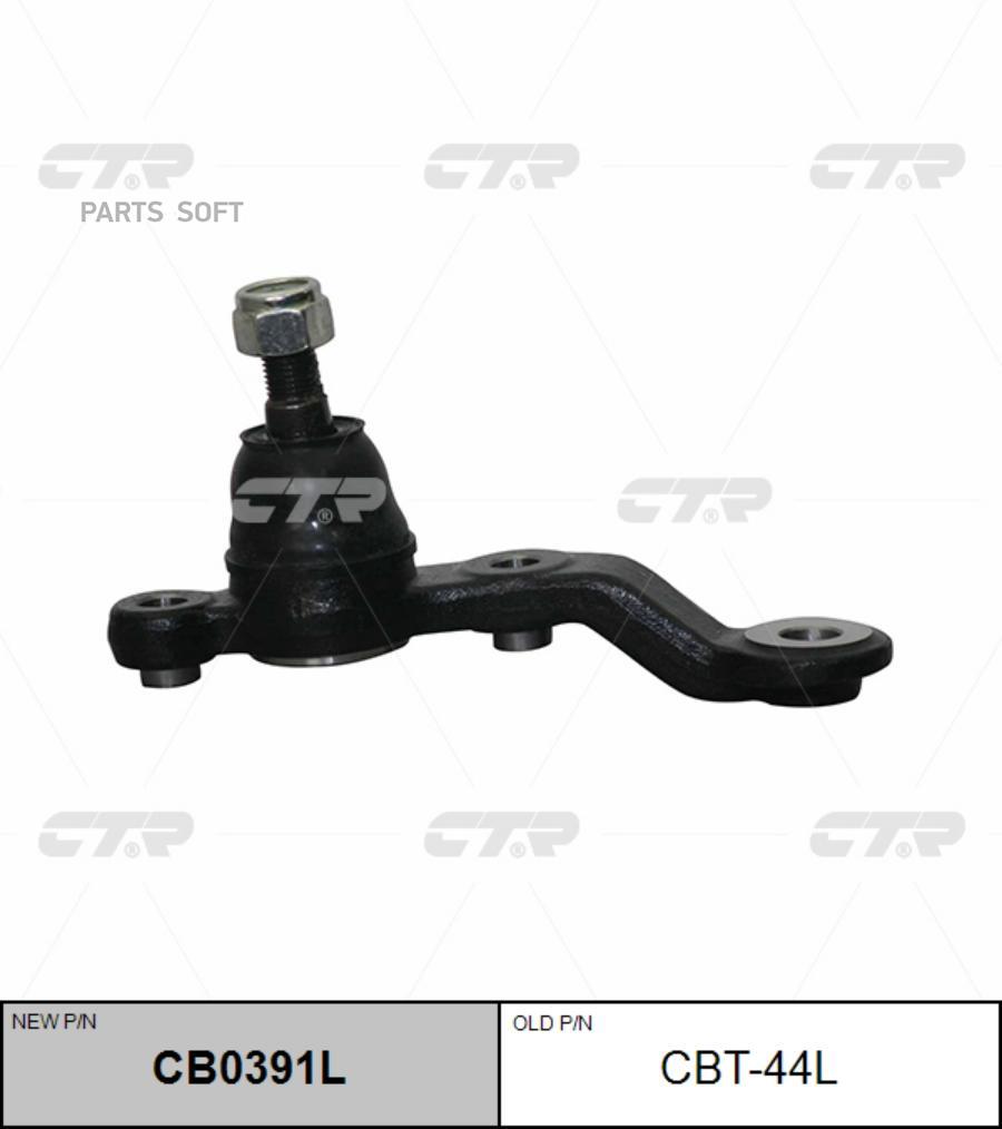 

Опора шаровая нижняя l toyota mark ii/cresta cbt44l ctr cb0391l