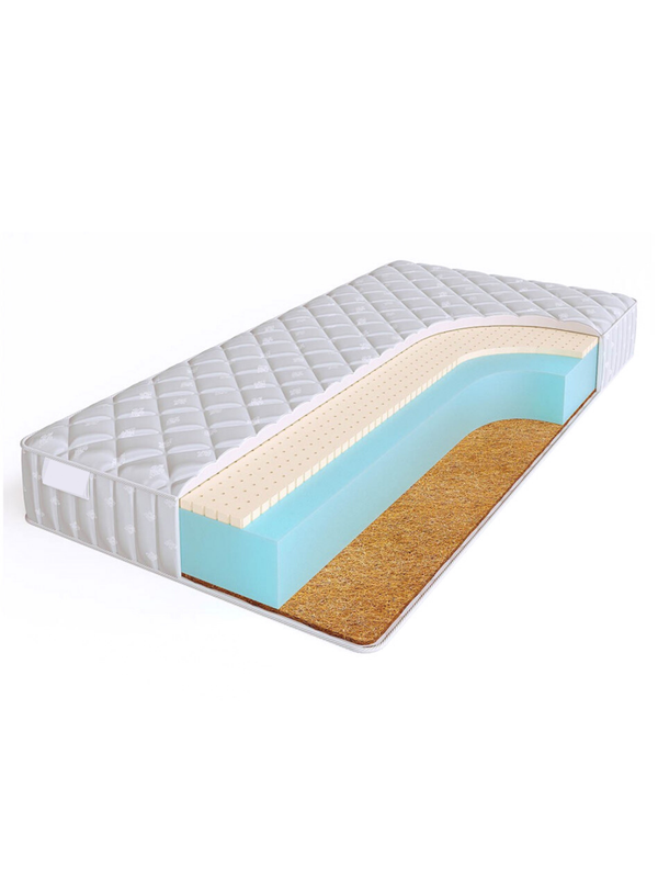 

Матрас беспружинный на кровать EmiSon - Latex Cocos Foam, 140*200 см, EmiSon Latex Cocos Foam