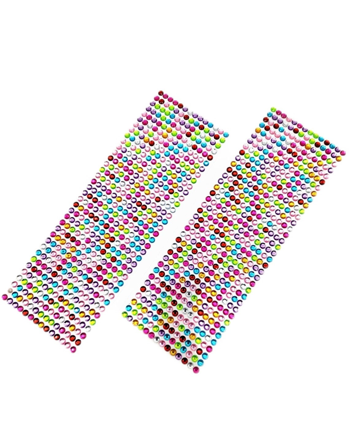 

Комплект самоклеящихся страз GlueBeads Две упаковки 504х2, 1008 штук, 6 мм, разноцветные, Разноцветный, Стразы-2