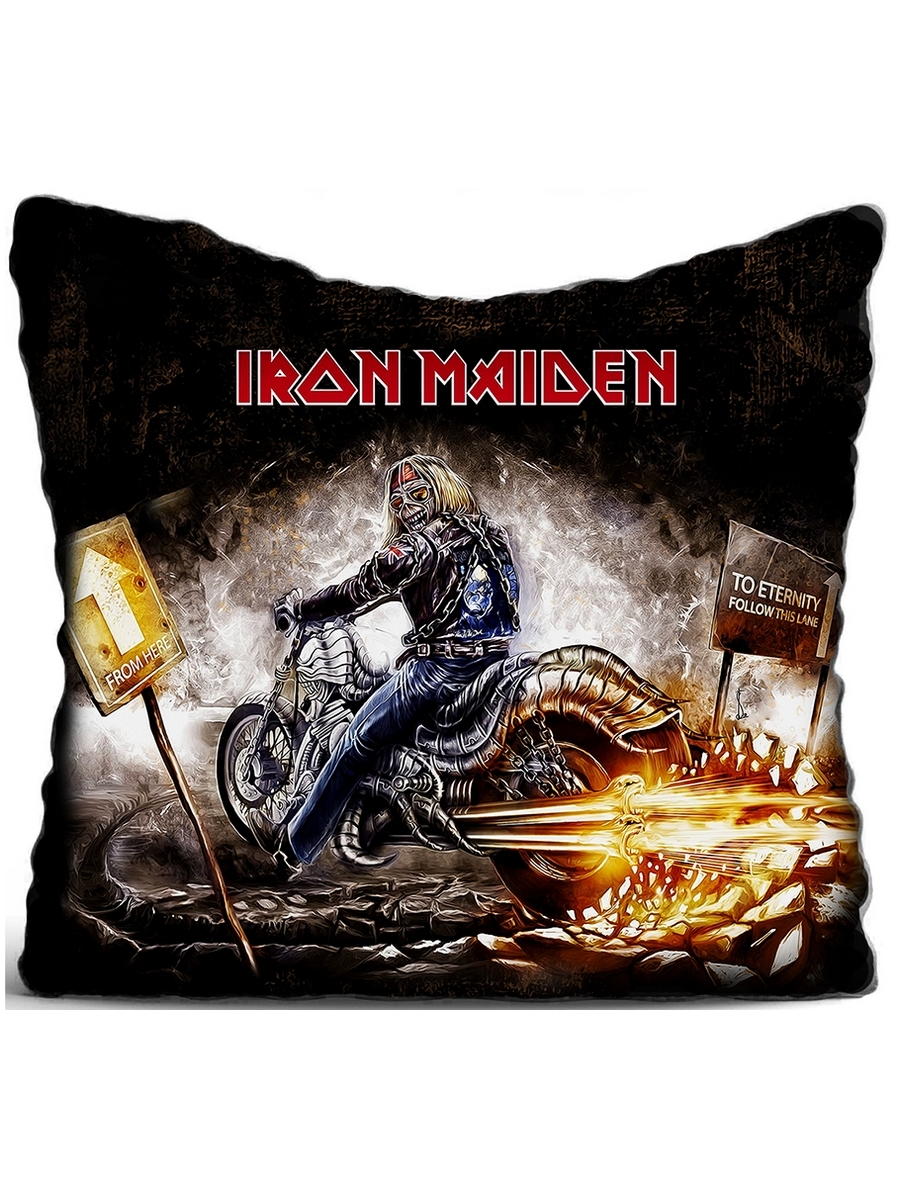 фото Подушка декоративная drabs iron maiden bike