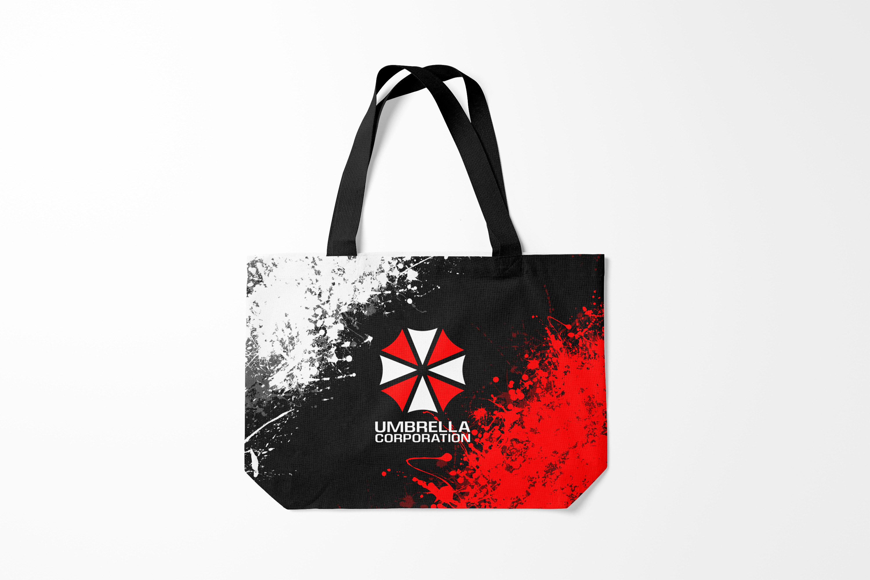 

Сумка шoппер унисекс Burnettie Resident evil UMBRELLA CORPORATION., черный, Resident evil UMBRELLA CORPORATION.