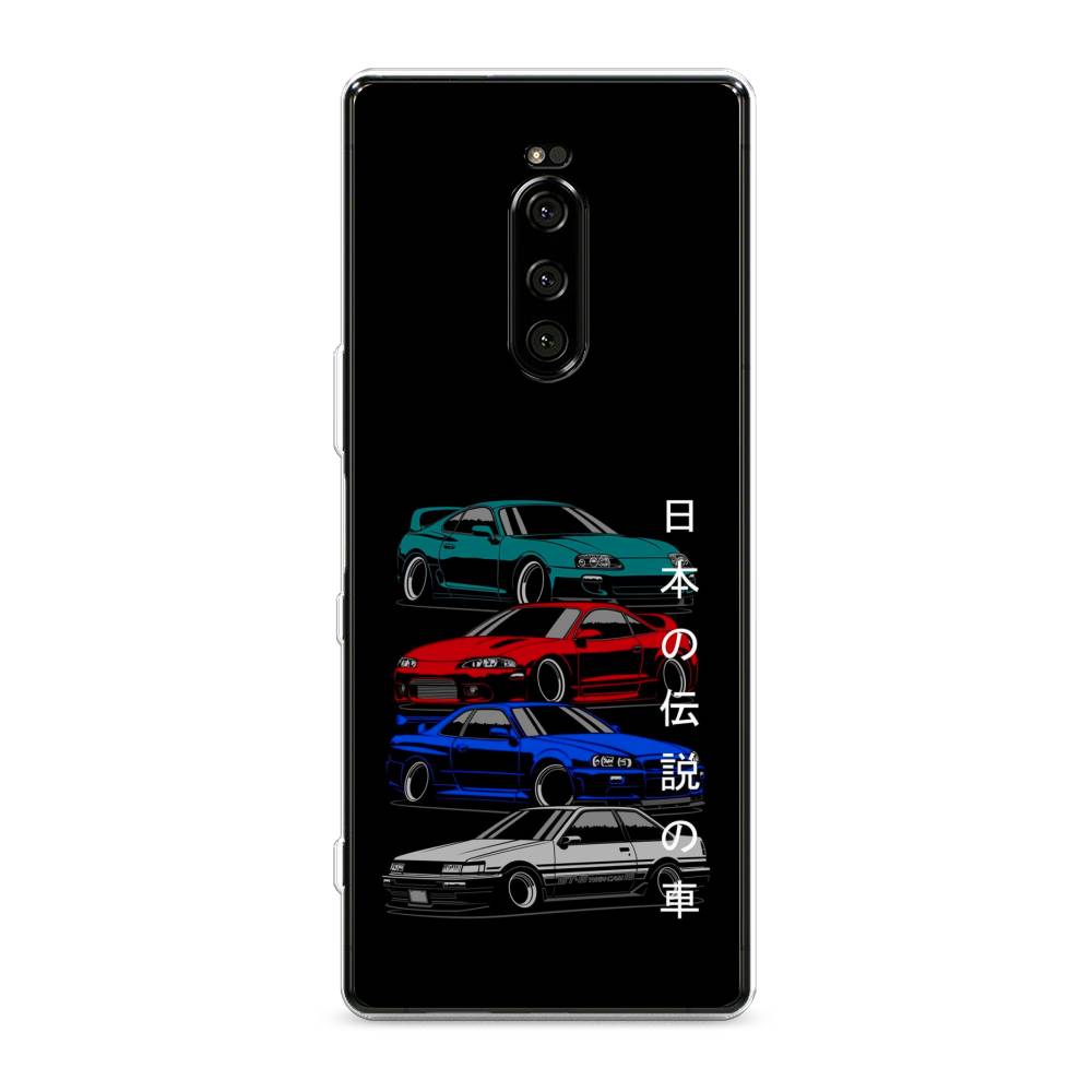 

Чехол Awog на Sony Xperia 1/XZ4 "JDM Legend cars", Разноцветный, 54250-5