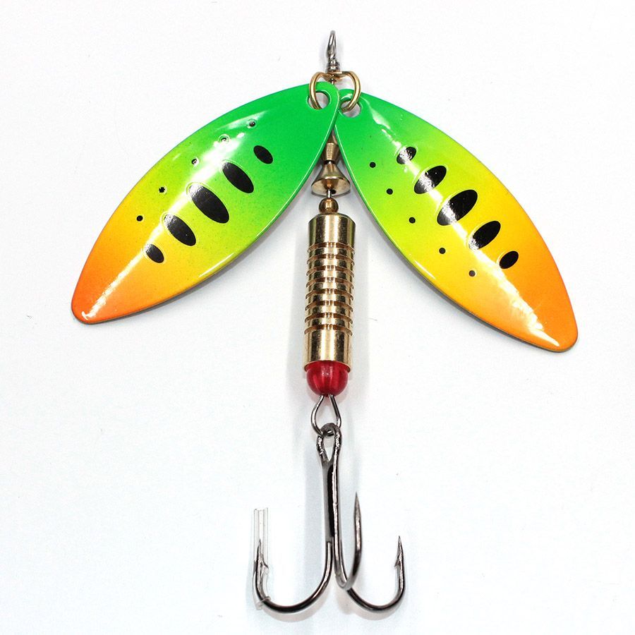 

Блесна для рыбалки вертушка Namazu Supreme Master, вес 21 г, цвет 07, Зеленый;желтый;черный;золотистый;серебристый, Supreme Master