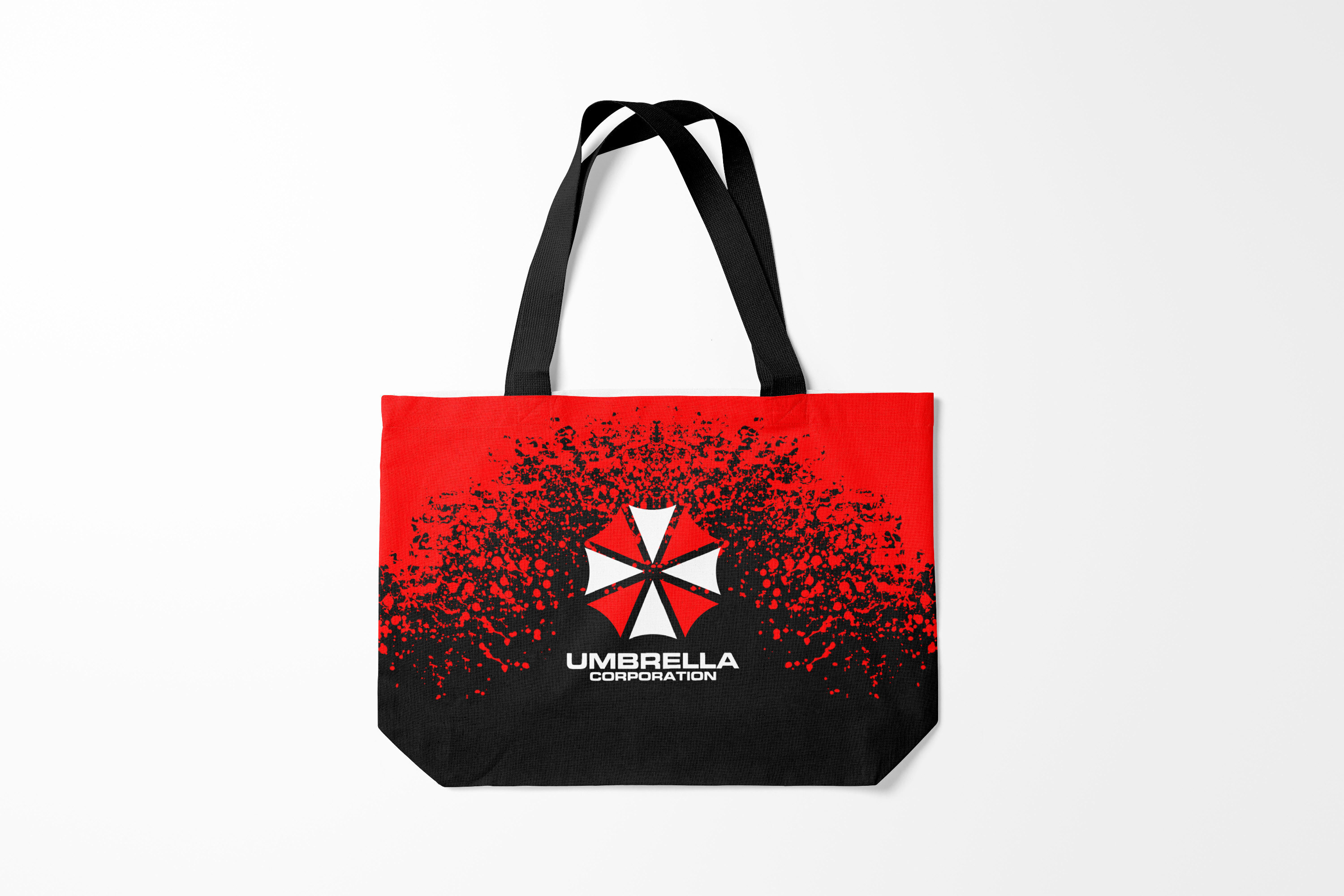 

Сумка шoппер унисекс Burnettie Resident evil Umbrella Corporation., черный; красный, Resident evil Umbrella Corporation.