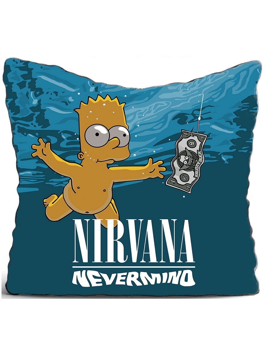 фото Подушка декоративная drabs simpsons nevermind