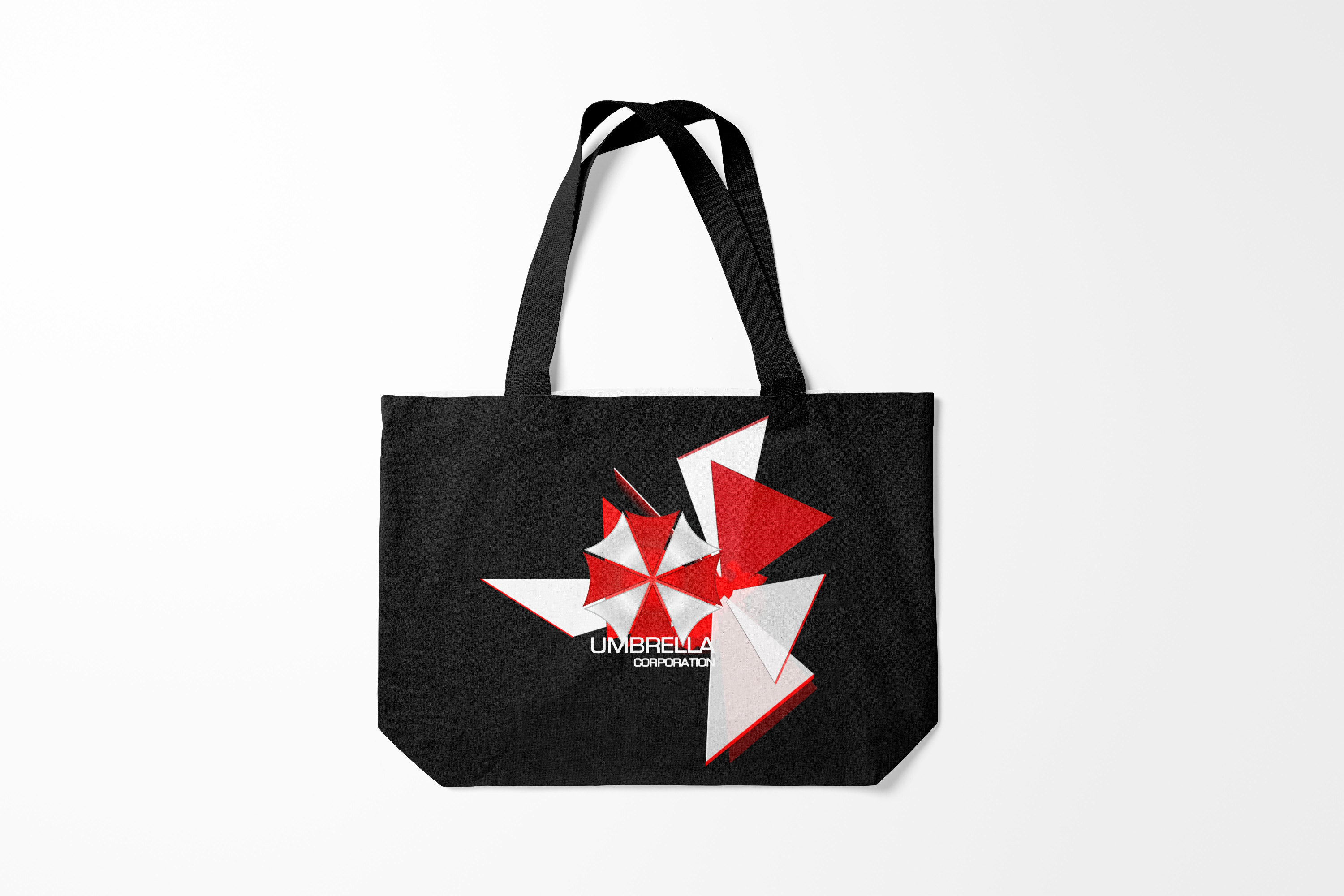 

Сумка шoппер унисекс Burnettie Resident evil UMBRELLA CORP., черный, Resident evil UMBRELLA CORP.