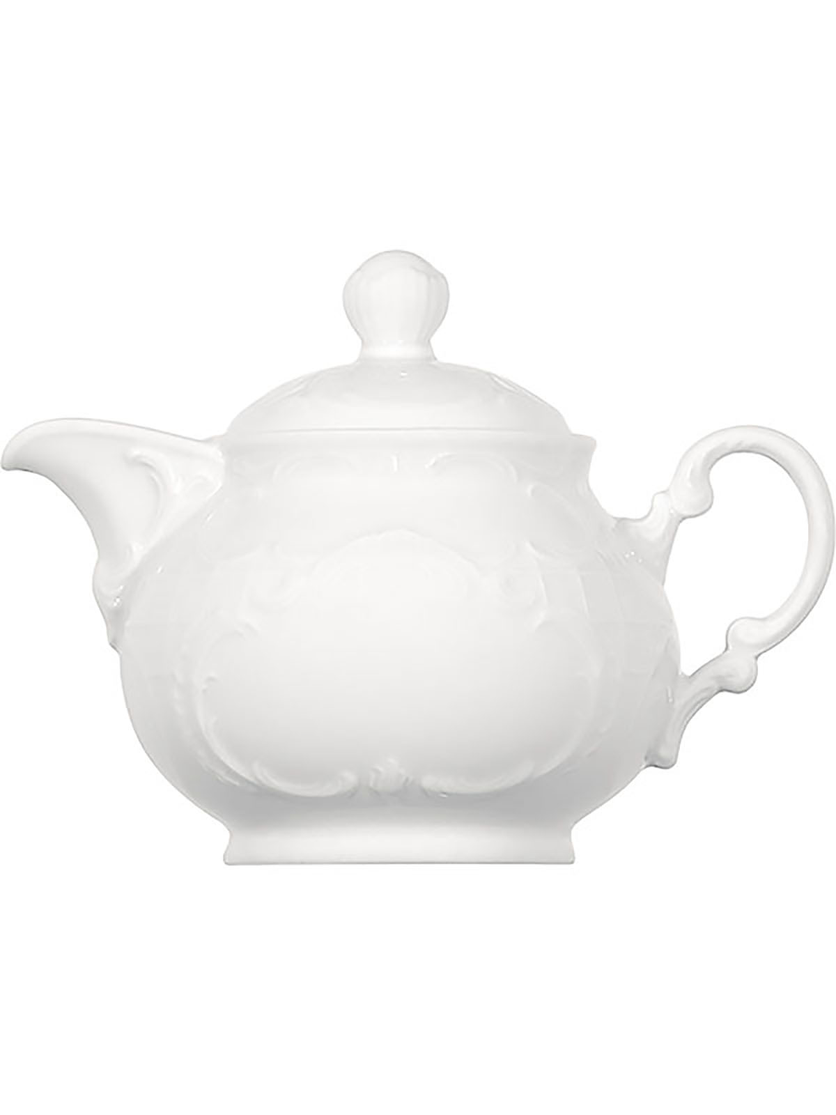 Чайник заварочный Bauscher Mozart фарфоровый 350 мл белый