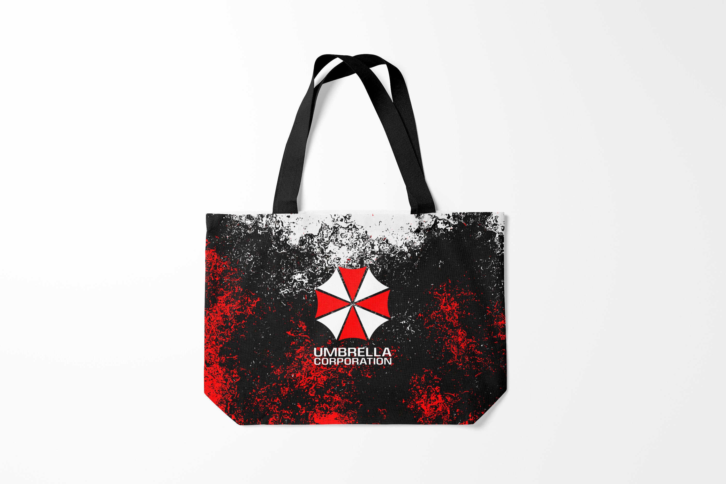 

Сумка шoппер унисекс Burnettie Resident evil UMBRELLA CORP, черный, Resident evil UMBRELLA CORP
