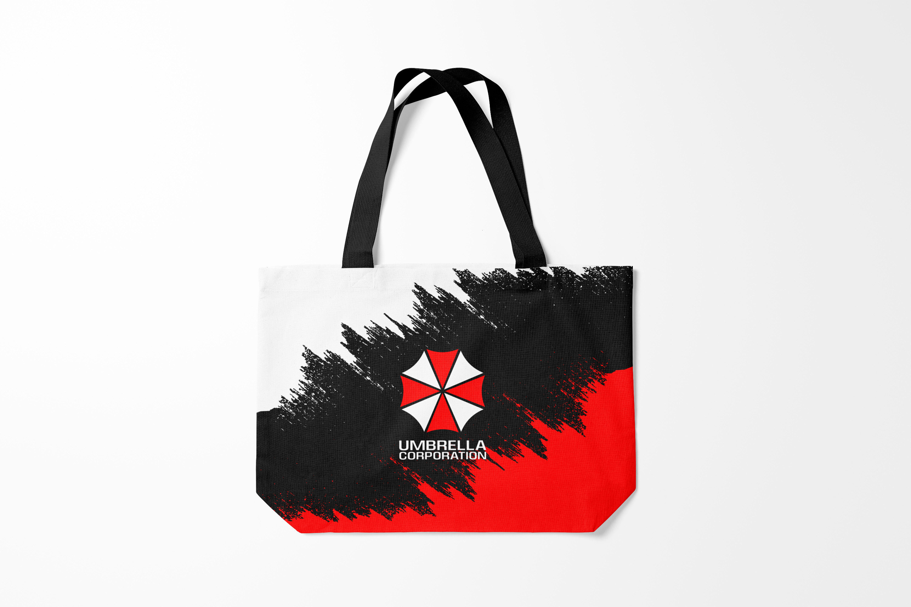 

Сумка шoппер унисекс Burnettie Resident evil UMBRELLA CORP, черный, Resident evil UMBRELLA CORP