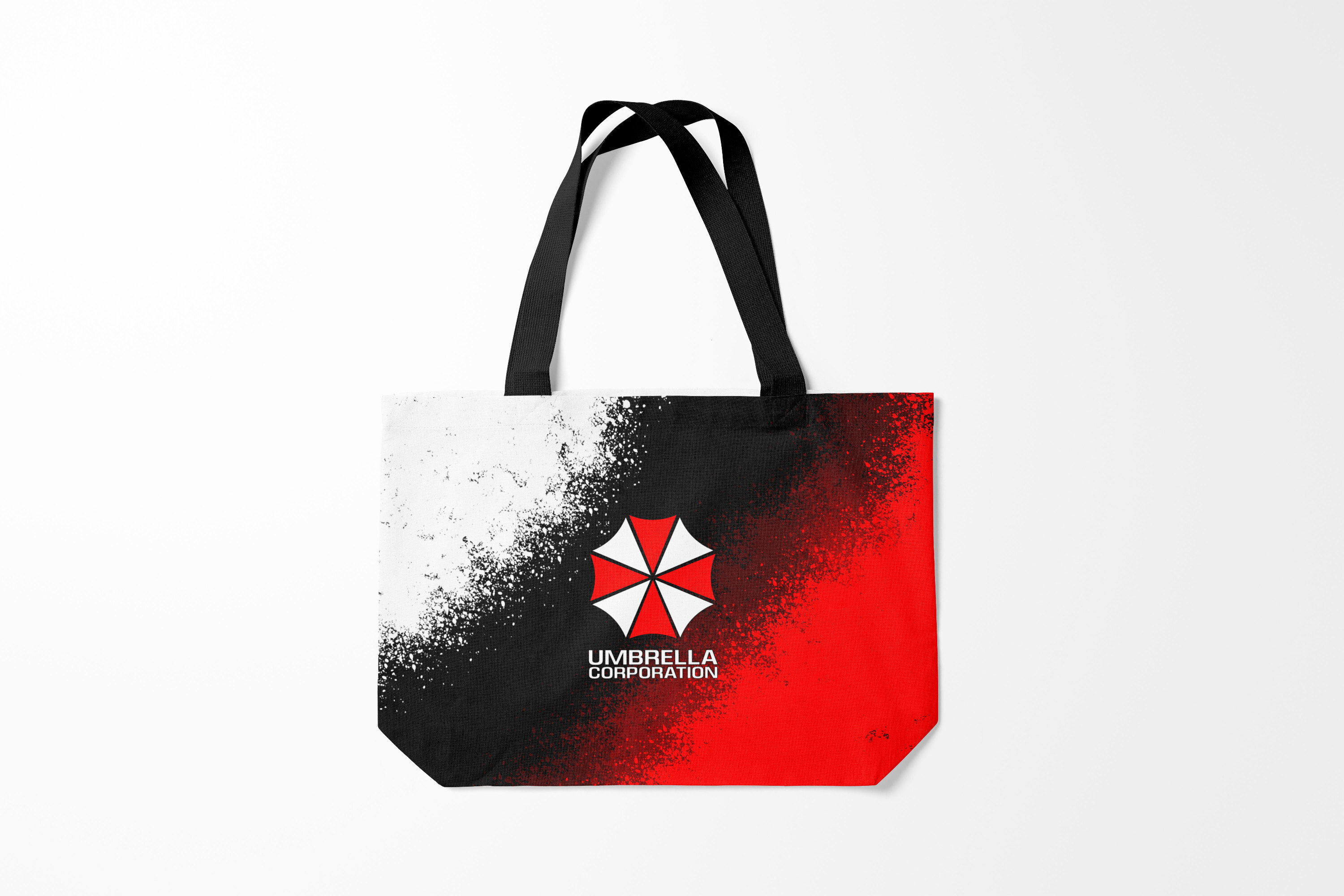 

Сумка шoппер унисекс Burnettie Resident evil UMBRELLA CORP, черный, Resident evil UMBRELLA CORP