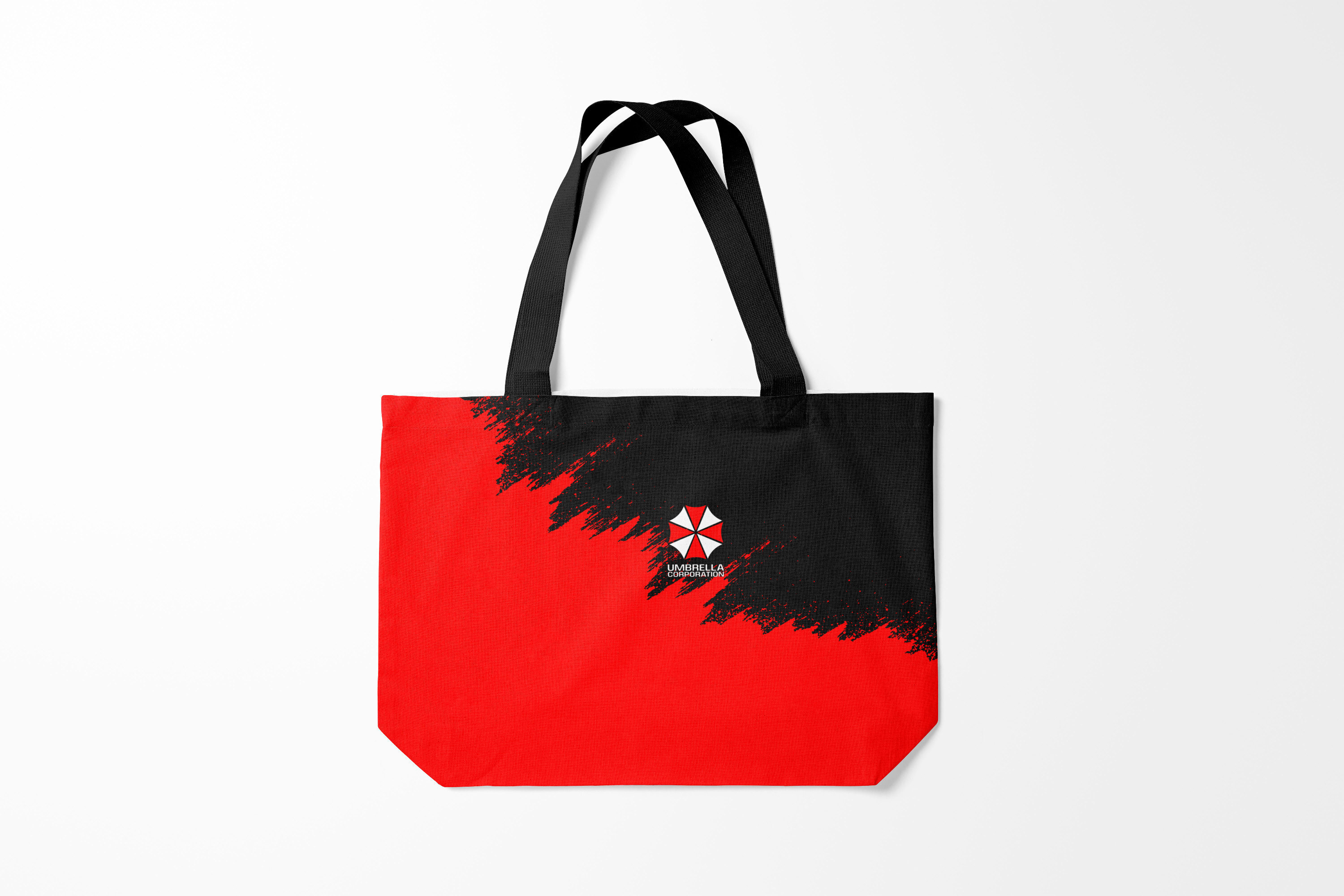 

Сумка шoппер унисекс Burnettie Resident evil UMBRELLA CORP, черный; красный, Resident evil UMBRELLA CORP