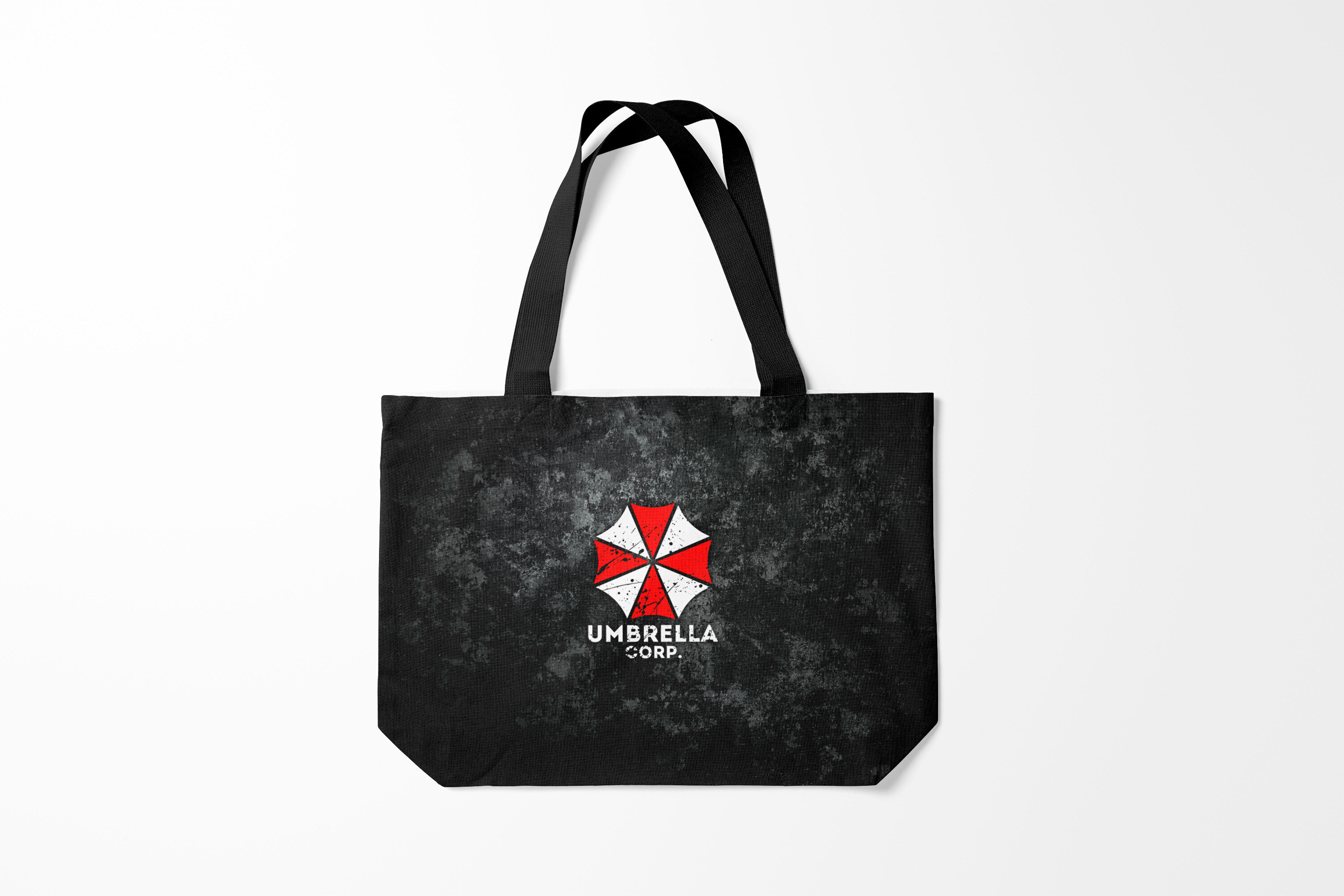 

Сумка шoппер унисекс Burnettie Resident evil UMBRELLA CORP, черный, Resident evil UMBRELLA CORP