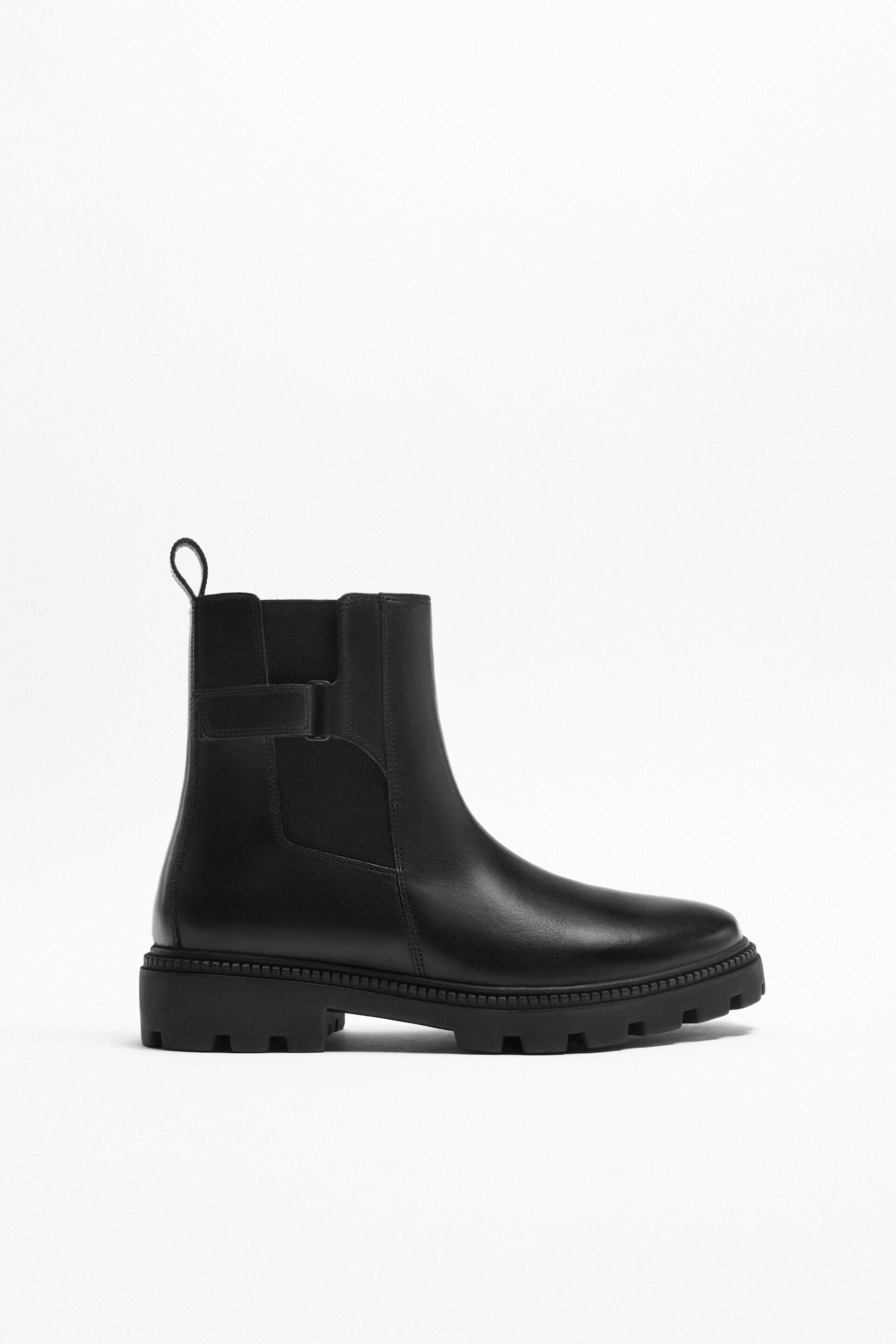

Ботинки мужские ZARA 12049020 черные 41 RU (доставка из-за рубежа), 12049020