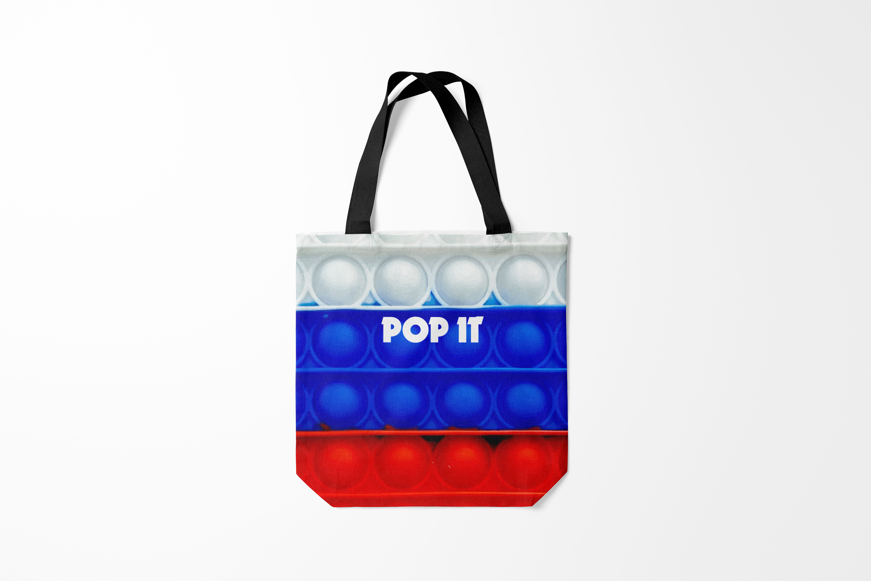 

Сумка шoппер унисекс Burnettie POP IT ПОП ИТ., разноцветный, POP IT ПОП ИТ.