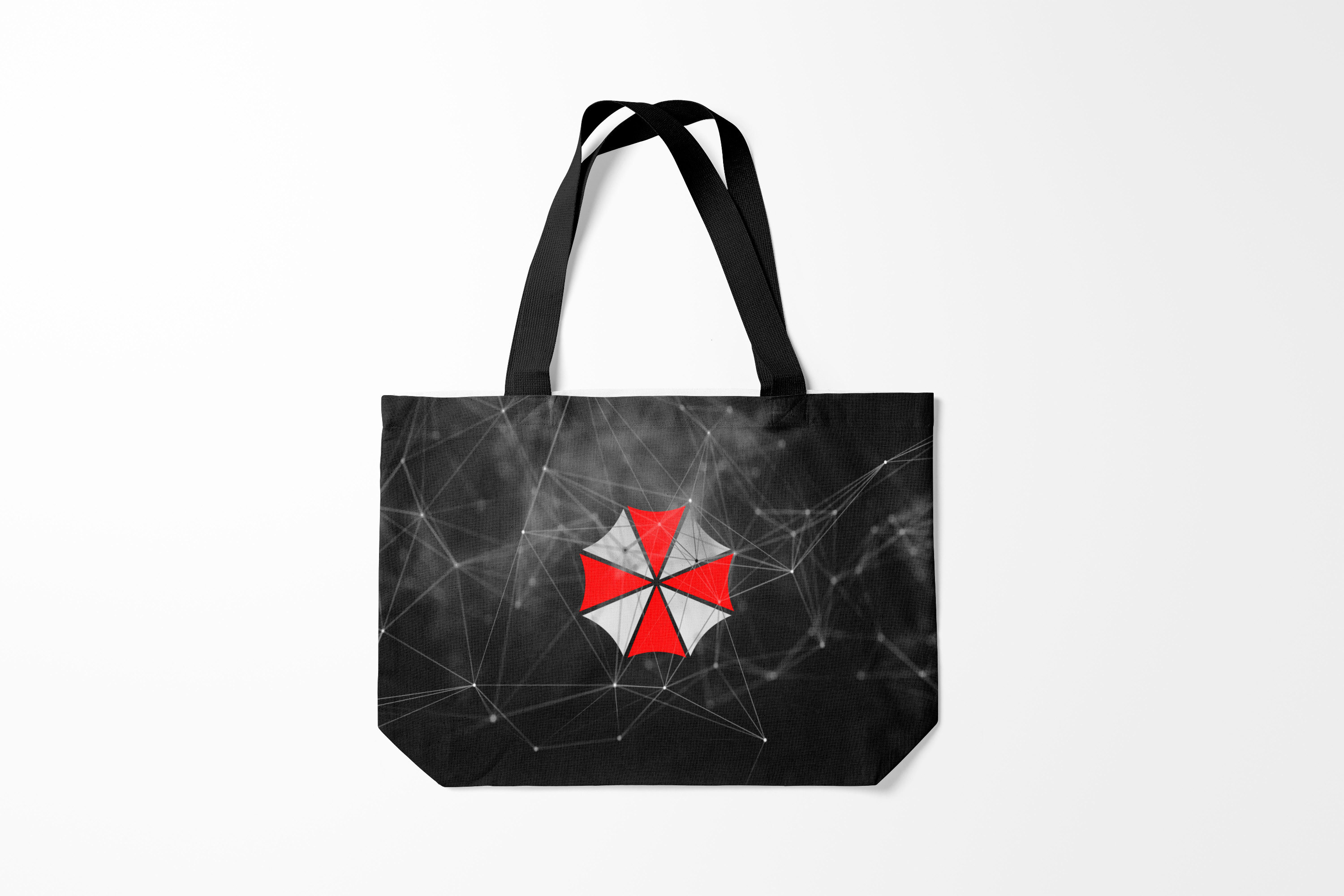 

Сумка шoппер унисекс Burnettie Resident evil UMBRELLA CORP, черный, Resident evil UMBRELLA CORP