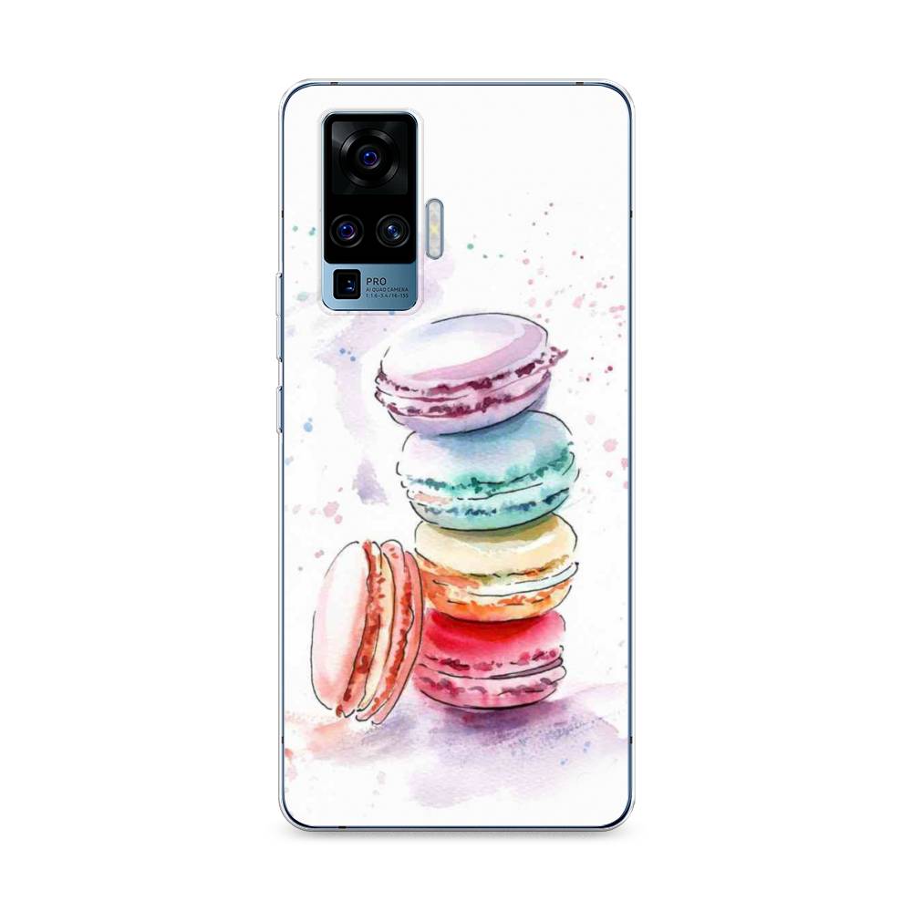 

Чехол Awog на Vivo X50 Pro "Пирамидка макарони 2", Разноцветный, 262350-10