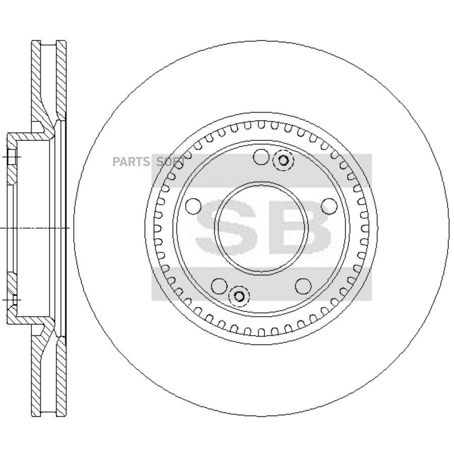 

SANGSIN BRAKE Диск тормозной