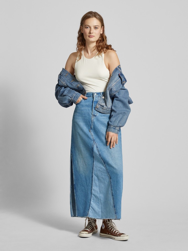 

Юбка женская Levi's A87270000 синяя 30, Синий, A87270000