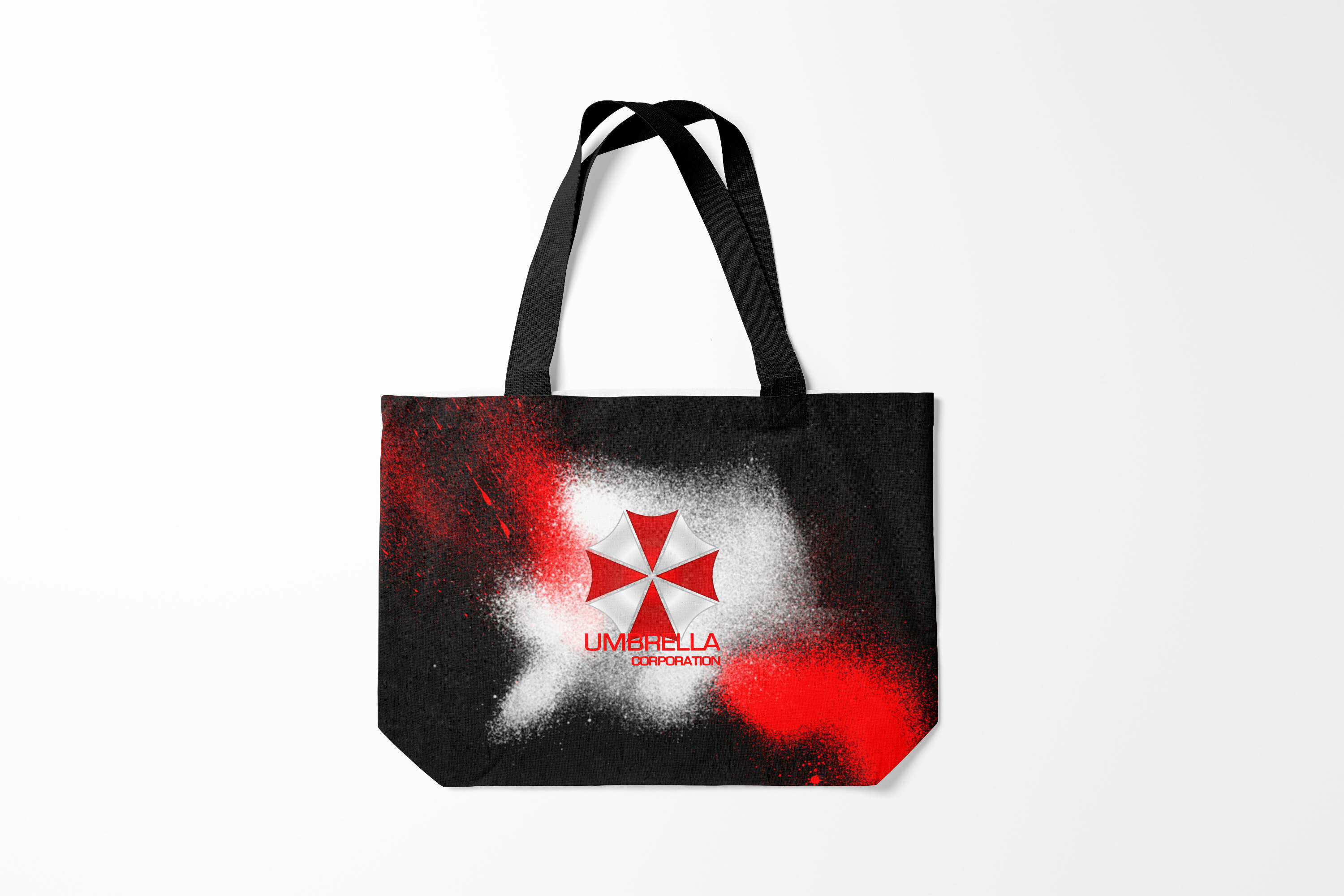 

Сумка шoппер унисекс Burnettie Resident evil UMBRELLA CORP, черный, Resident evil UMBRELLA CORP