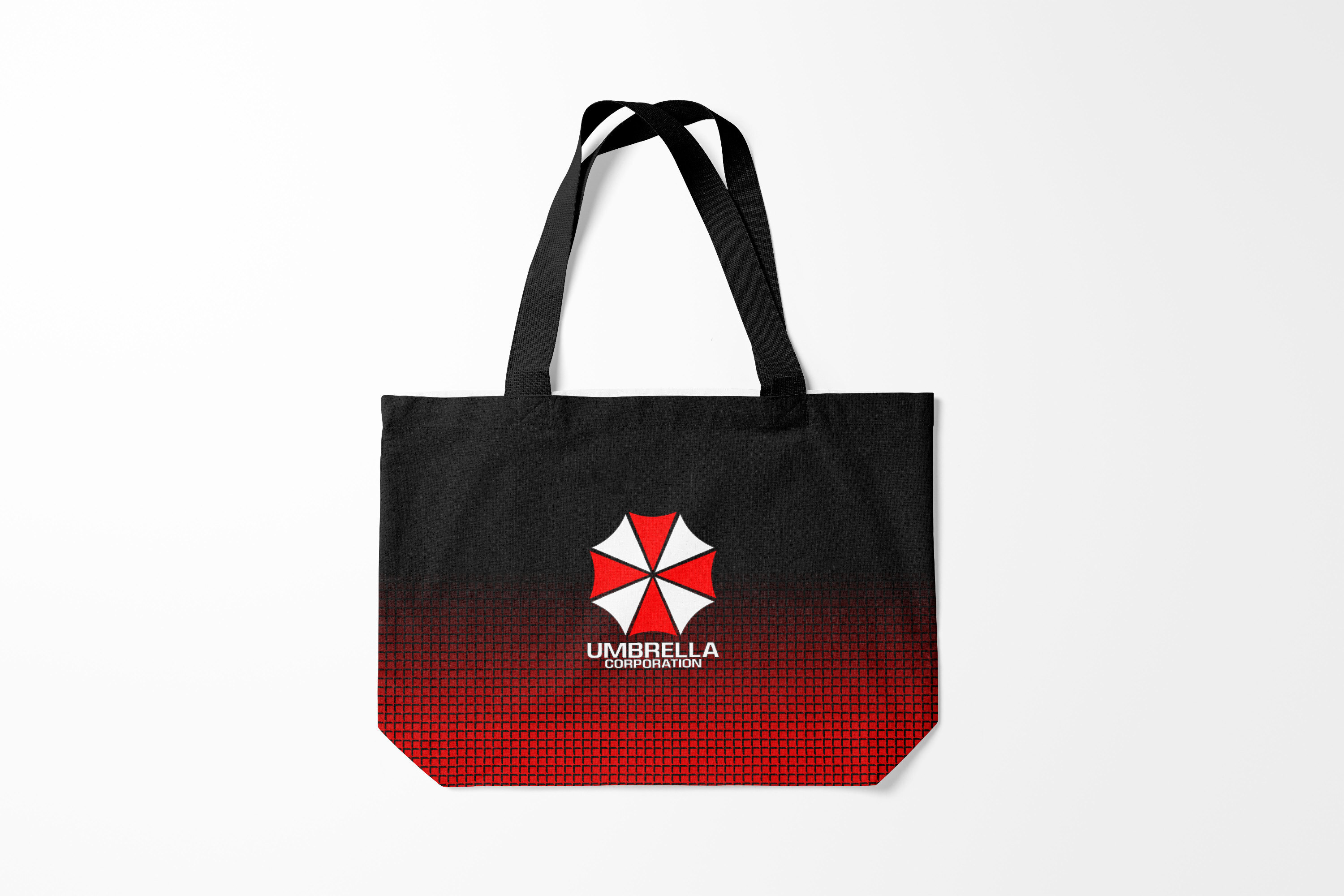 

Сумка шoппер унисекс Burnettie Resident evil UMBRELLA CORP, черный; красный, Resident evil UMBRELLA CORP