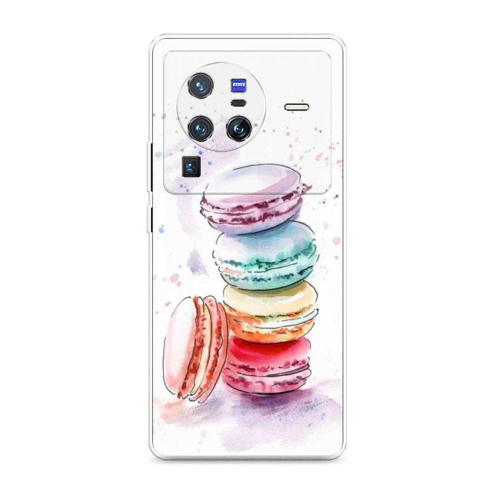 

Чехол Awog на Vivo X80 Pro "Пирамидка макарони 2", Разноцветный, 266650-10