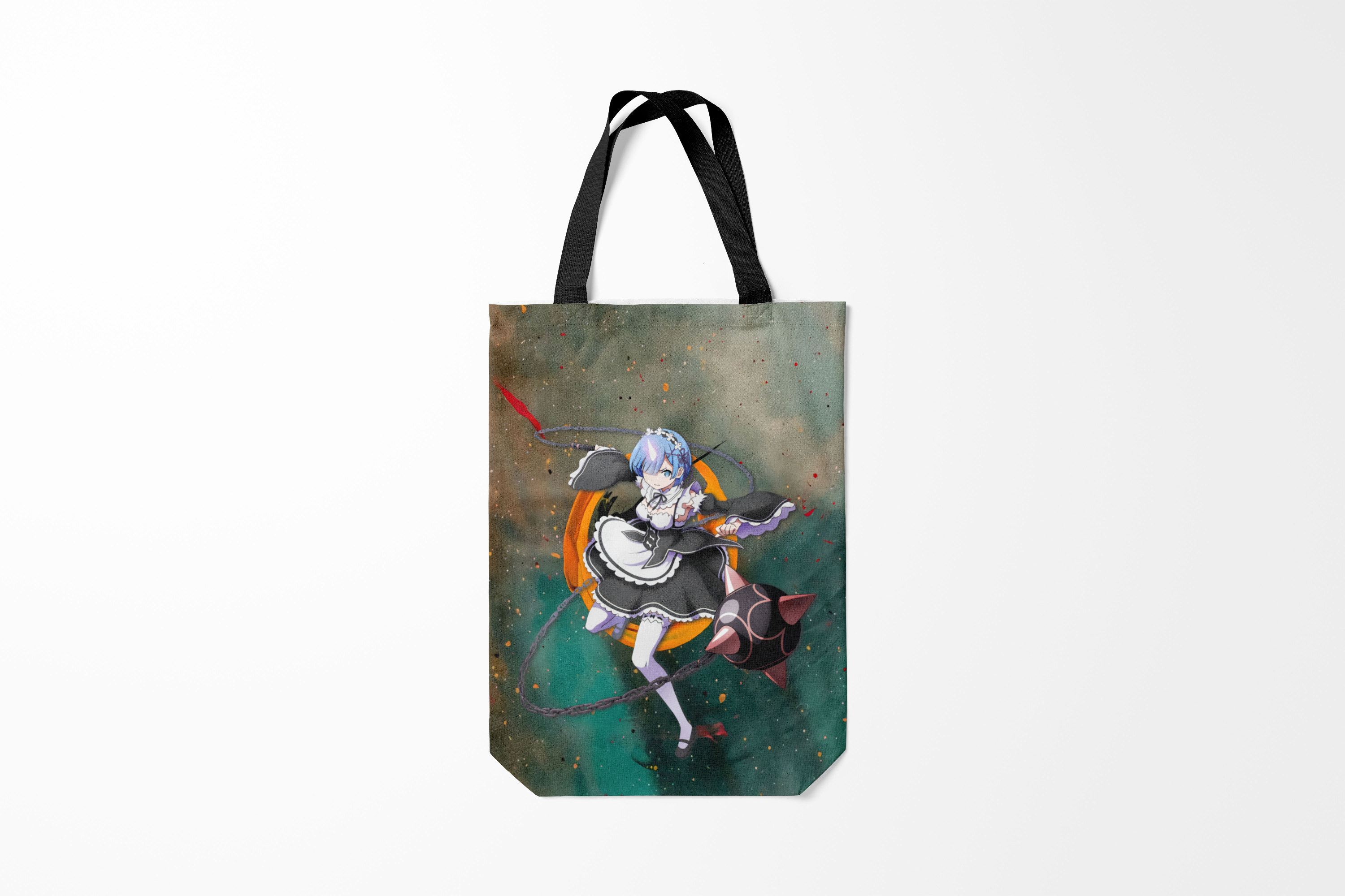 

Сумка шoппер унисекс Burnettie Re Zero, бирюзовый, Re Zero