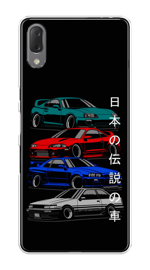 

Чехол Awog на Sony Xperia L3 "JDM Legend cars", Разноцветный, 54450-5