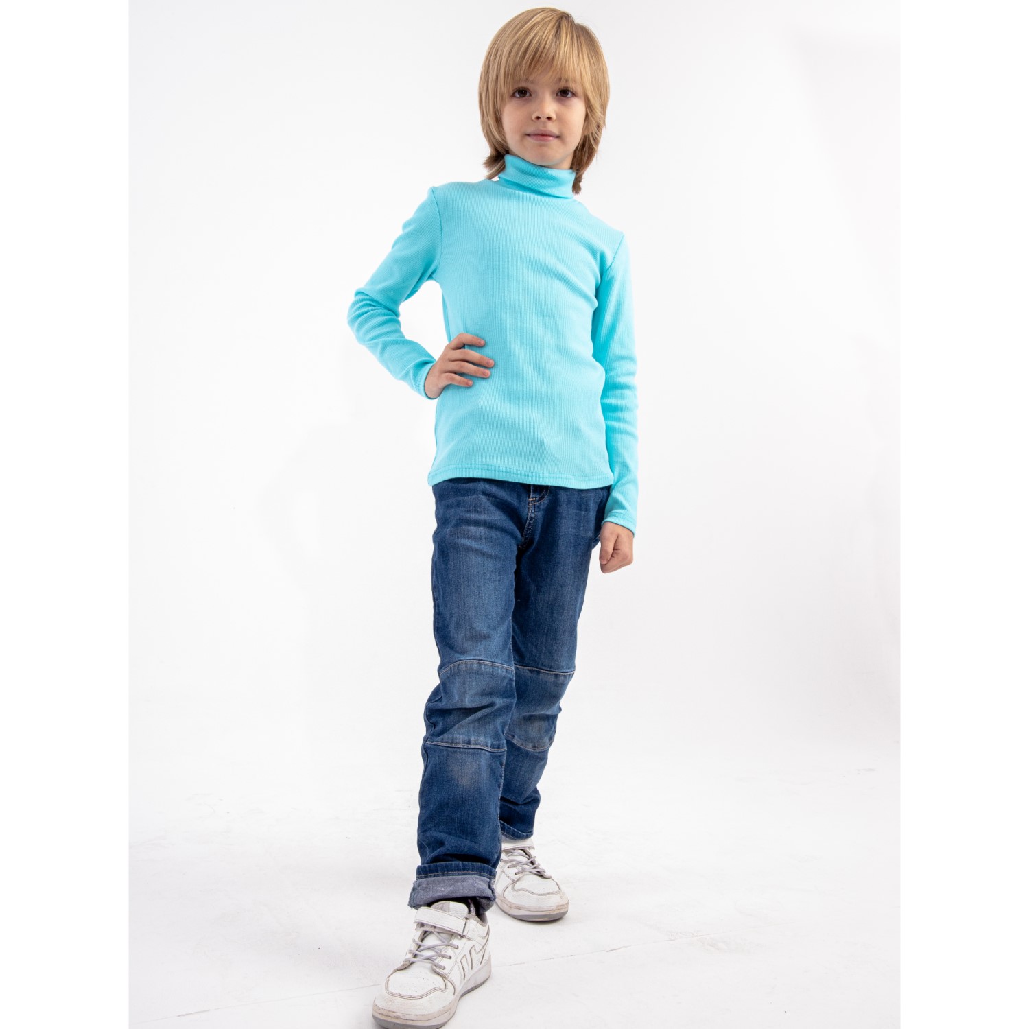 фото Детская водолазка soft secret к-7011м/ цв. мятный р. 146