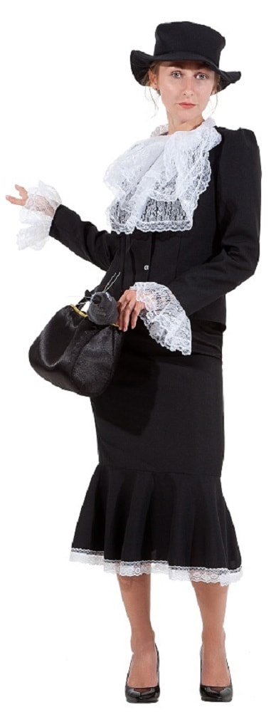 фото Карнавальный костюм женский птица феникс p0218 черный 52-54 ru
