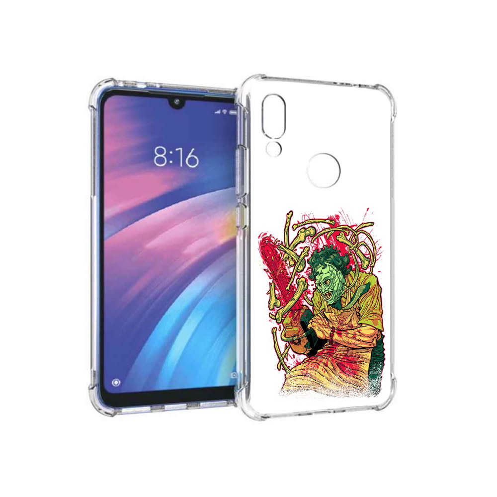 

Чехол MyPads Tocco для Xiaomi Redmi Y3 яркий мясник, Прозрачный, Tocco