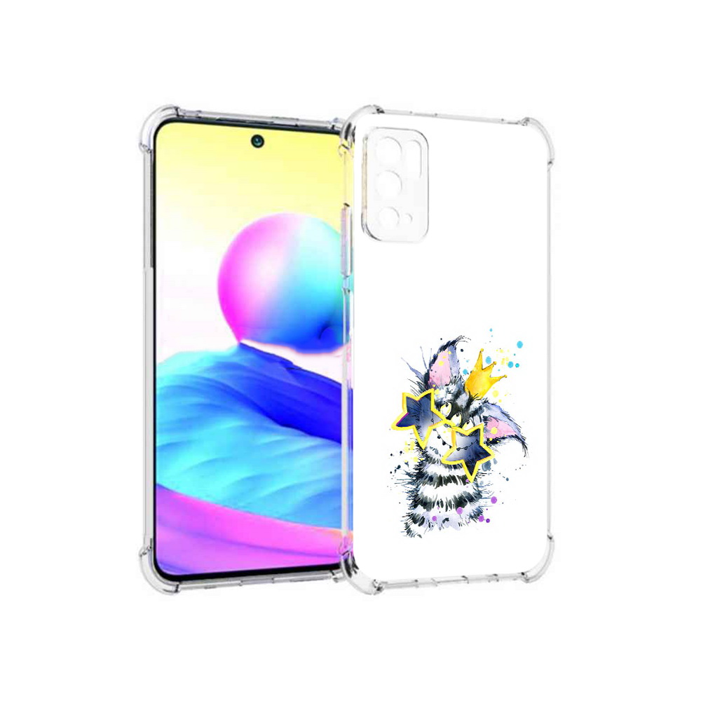 

Чехол MyPads Tocco для Xiaomi Poco M3 Pro Мартовский Нуся, Прозрачный, Tocco