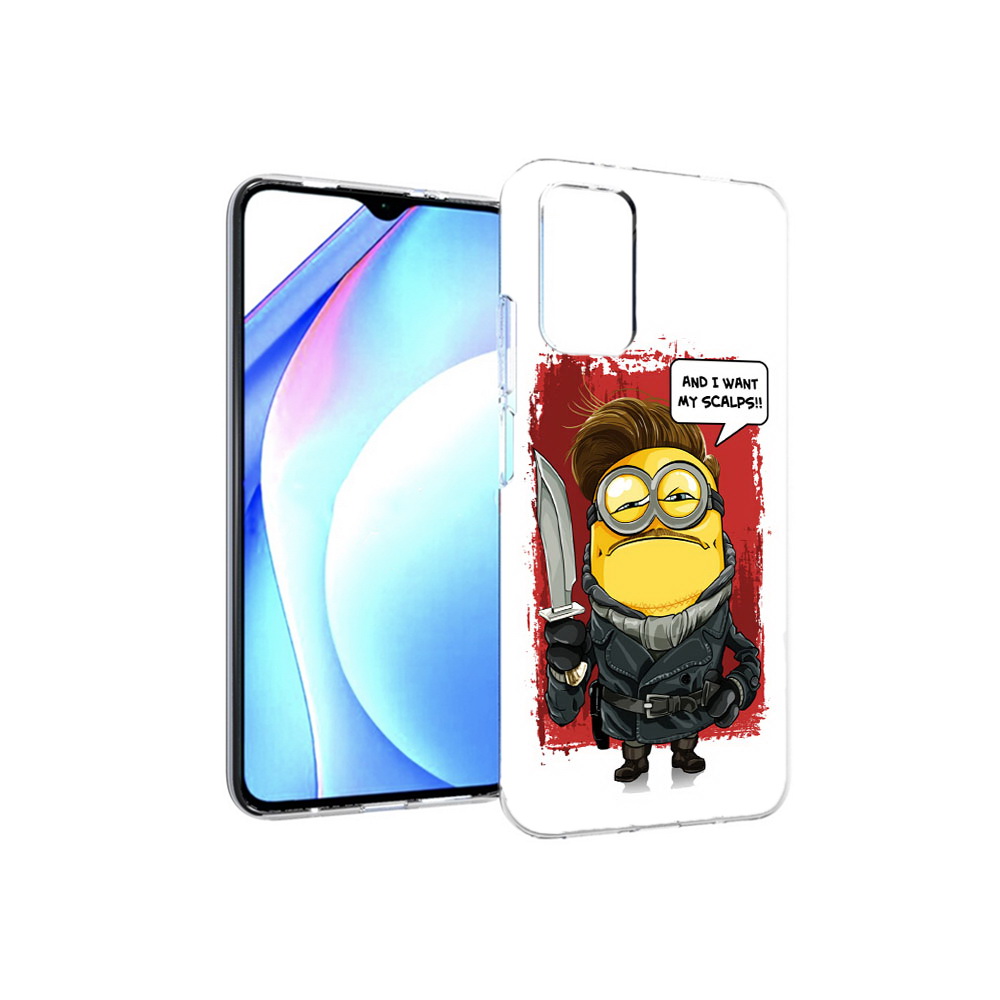 Чехол MyPads Tocco для Xiaomi Redmi 9T миньон убийца (PT226951.281.477)