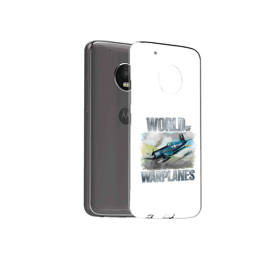 

Чехол MyPads Tocco для Motorola Moto G5 Plus Боевой самолет (PT67401.338.32), Прозрачный, Tocco