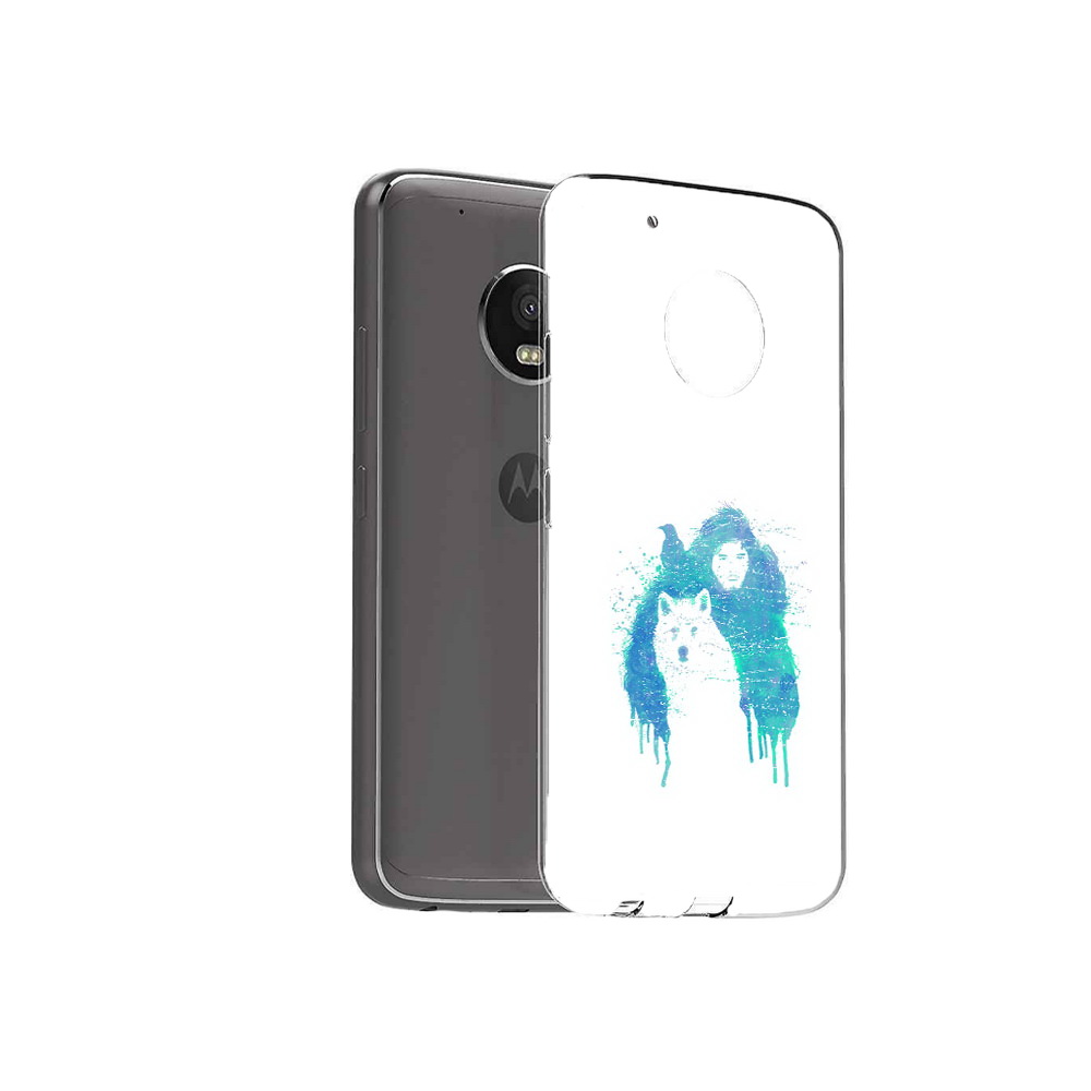 

Чехол MyPads Tocco для Motorola Moto G5 Plus джон сноу (PT67401.338.323), Прозрачный, Tocco