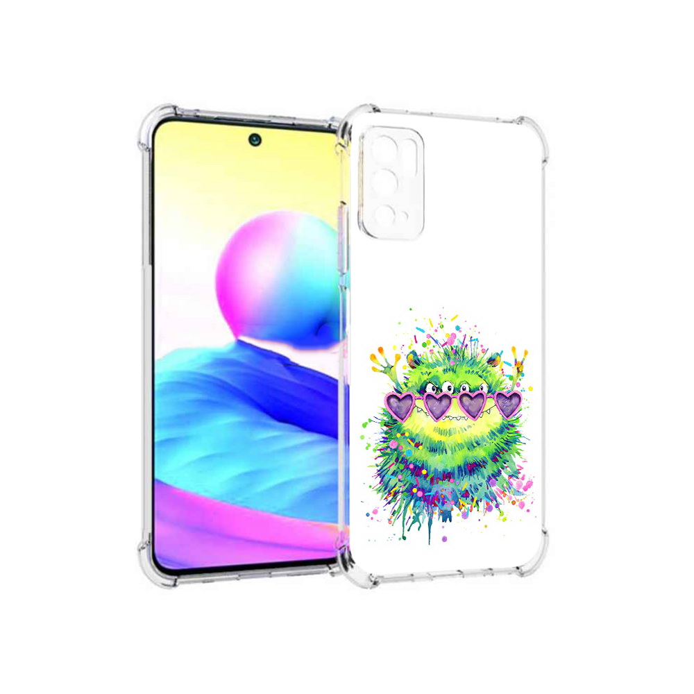 

Чехол MyPads Tocco для Xiaomi Poco M3 Pro Пушистый персонаж, Прозрачный, Tocco