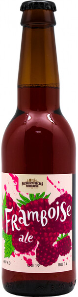 

Пиво Василеостровское Framboise Ale 6% 0,33 л, Красное