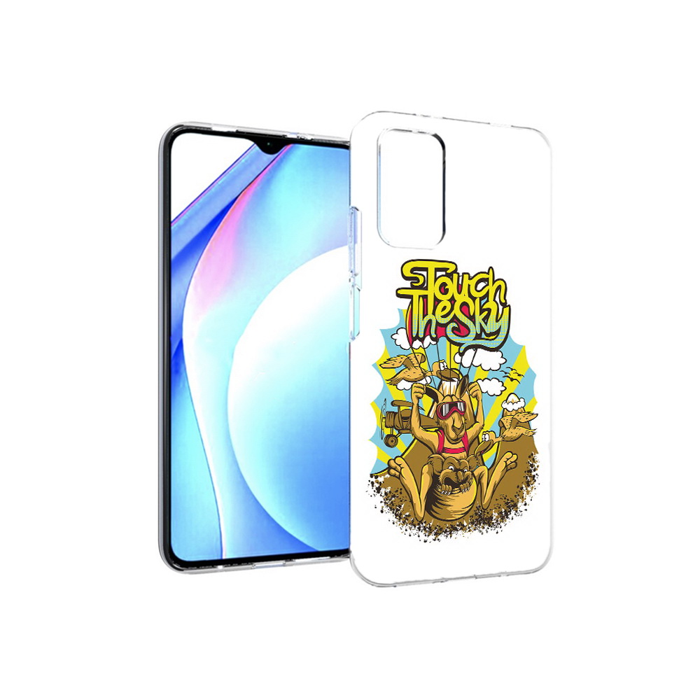 Чехол MyPads Tocco для Xiaomi Redmi 9T нарисованное кенгуру комикс (PT226951.281.505)