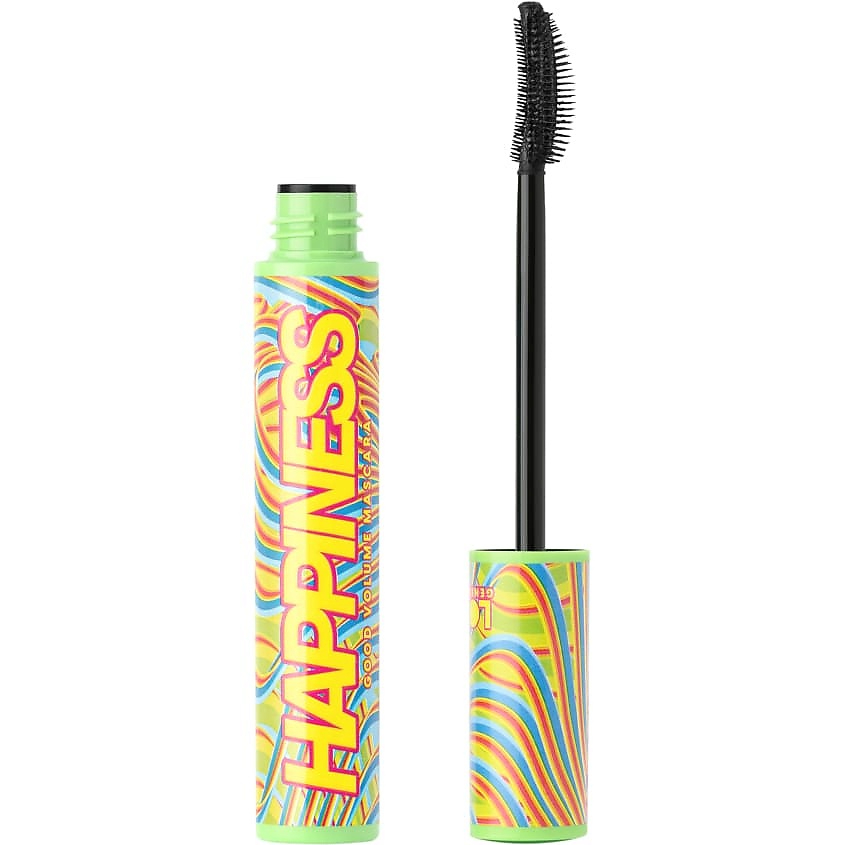 Тушь для ресниц Love Generation Good Volume Mascara Happiness объем, №01 черный, 9 мл love generation тушь для ресниц с эффектом объема и разделения volume mascara