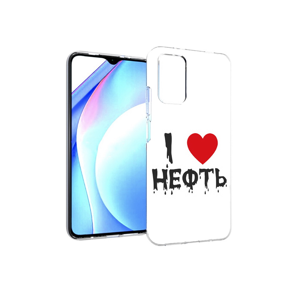 

Чехол MyPads Tocco для Xiaomi Redmi 9T нефть (PT226951.281.522), Прозрачный, Tocco
