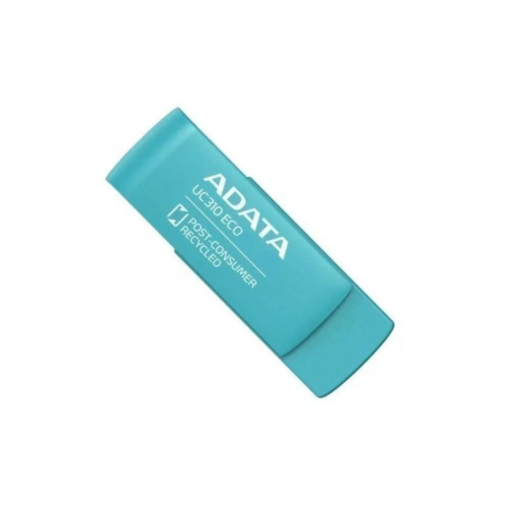 

Флэш-накопитель Adata USB3, 64GB, UC310E-64G-RGN, green, UC310E