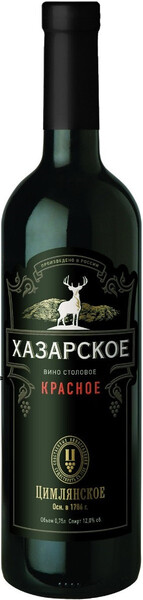 

Вино "Хазарское" Красное сухое, 0,75 л